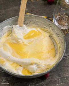 Crème pour la crème d'orange