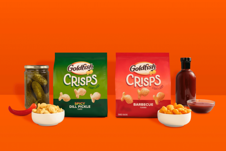 Pepperidge ajoute de nouvelles saveurs de Goldfish Crisps
