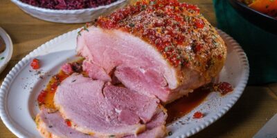 Off Duty Chef : Jambon rôti lentement glacé au soja, au miel et à l'orange