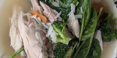 Soupe réchauffante au poulet et au gingembre de Mark Murphy : aujourd'hui