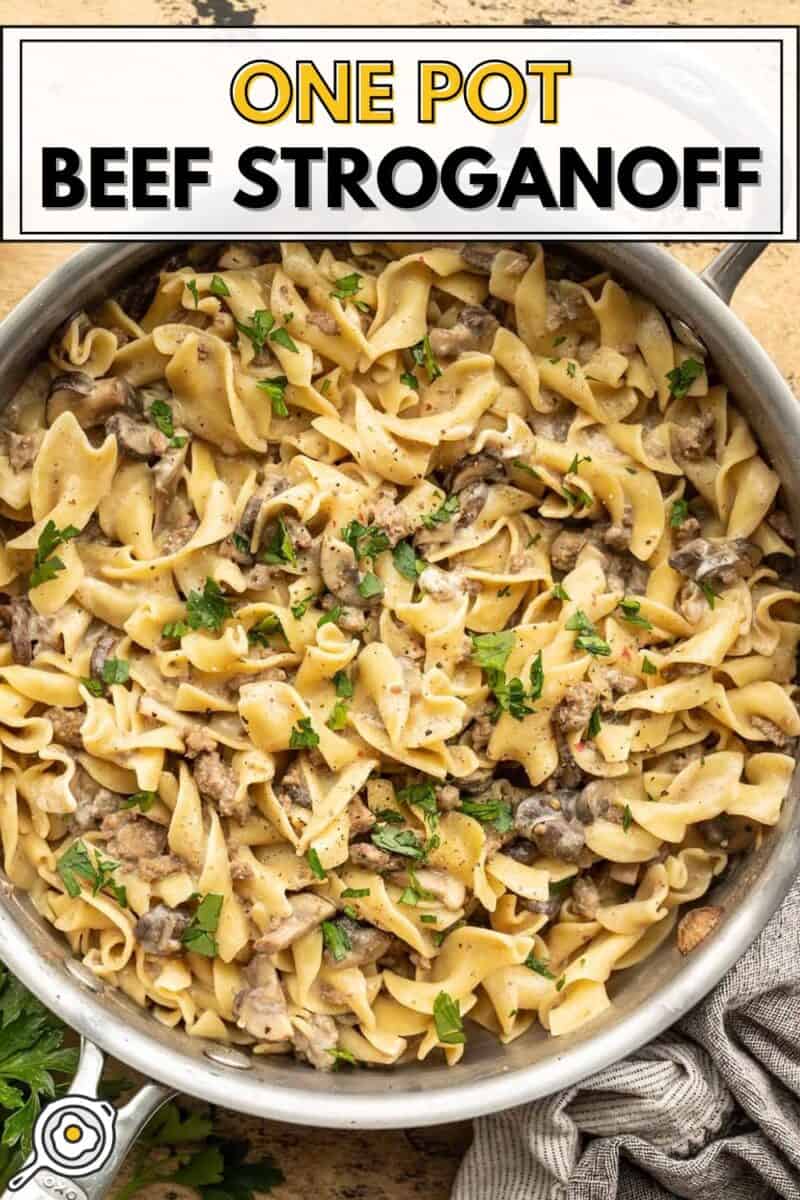 Image d'épingle de bœuf Stroganoff