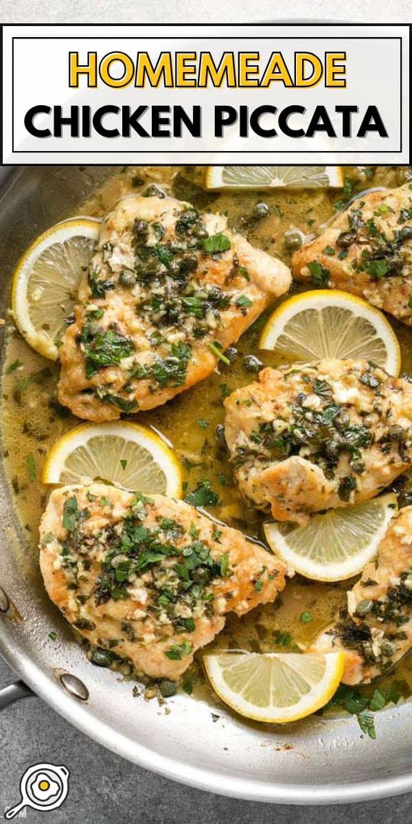 image d’épingle de poulet piccata