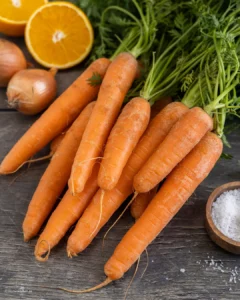 Carottes sur le buisson