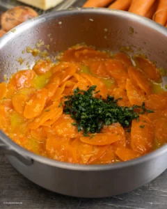 Préparer les légumes carottes