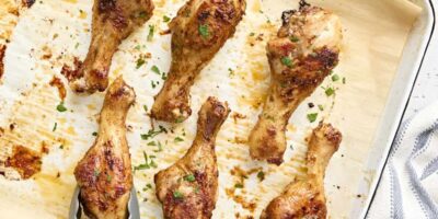 Pilons de poulet au four