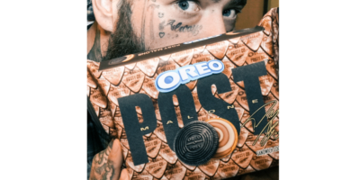 Mondelez et Post Malone lancent un nouveau cookie Oreo
