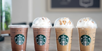 Starbucks pour couper le menu de 30%