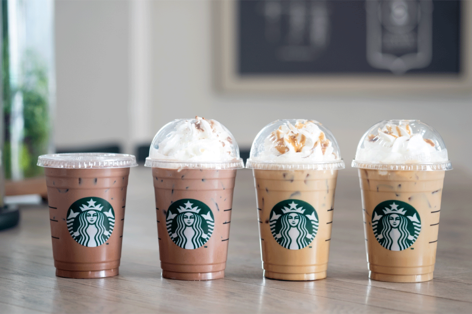 Starbucks pour couper le menu de 30%