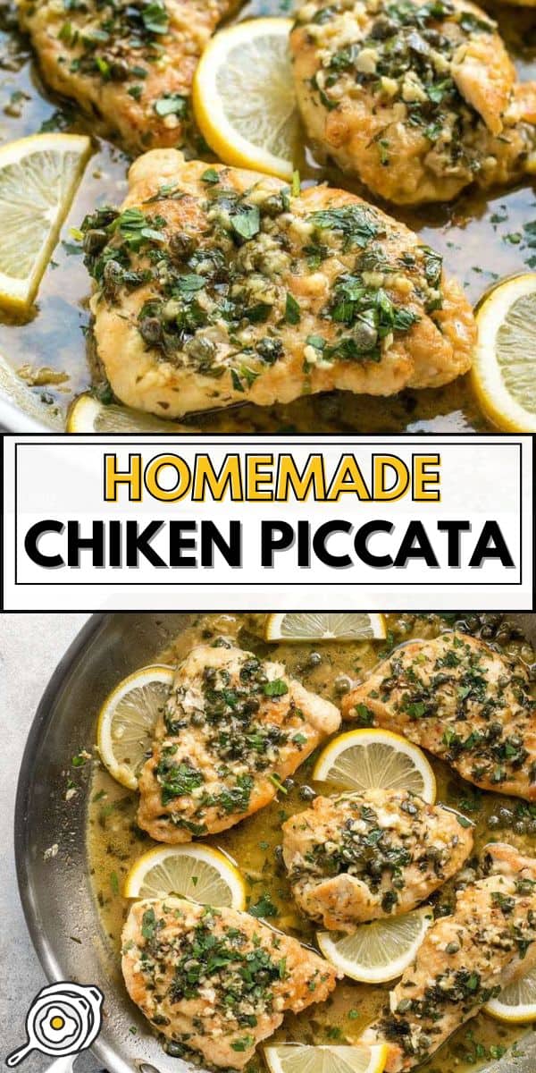 image d’épingle de poulet piccata
