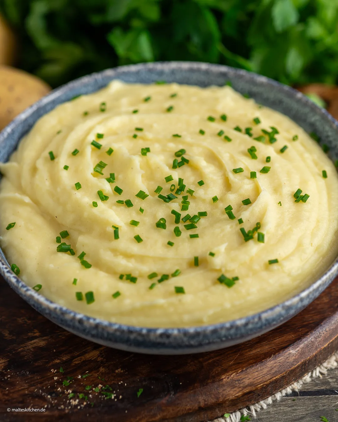 Purée de pommes de terre crémeuse