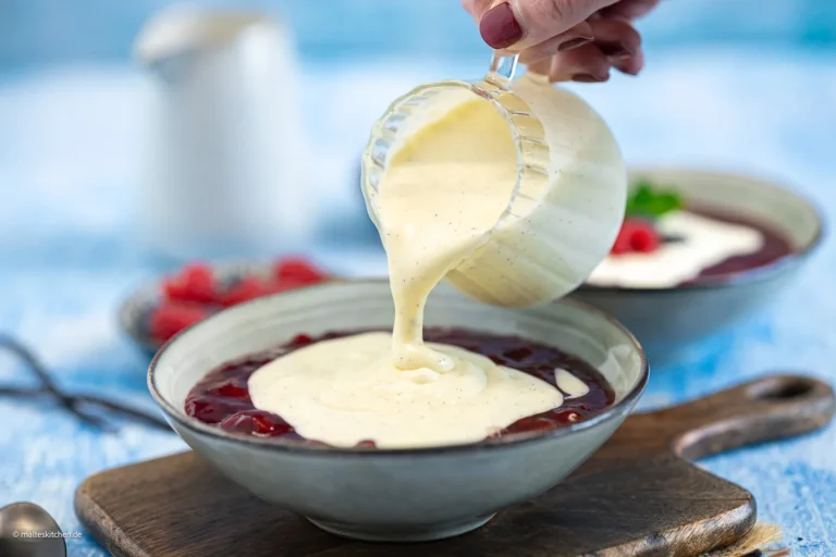 Délicieuse sauce vanille - super facile et réussit toujours!