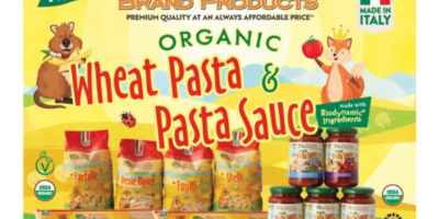 Les épiciers naturels présentent des pâtes