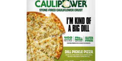 Caulipower présente une pizza à cornichon sur l'aneth congelée
