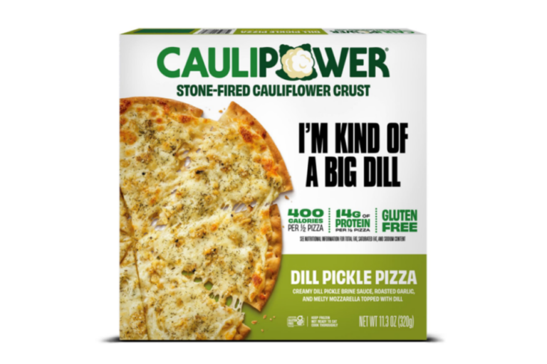 Caulipower présente une pizza à cornichon sur l'aneth congelée
