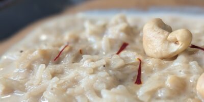 Lina Gautam's Rice Pudding: Aujourd'hui