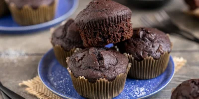 Muffins au chocolat juteux avec morceaux de chocolat | Meilleure recette