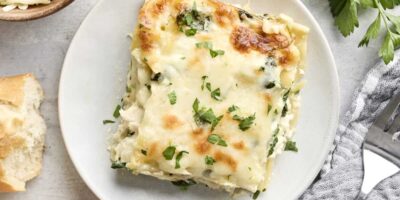 Lasagne de poulet blanc