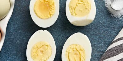 Œufs durs à la friteuse à air