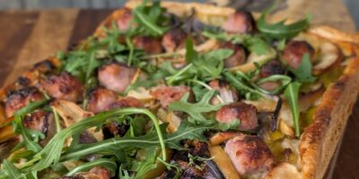 La saucisse d'Orla McAndrew, le poireau et la tarte aux pommes: aujourd'hui