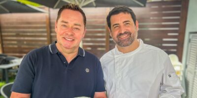 Les croquettes de morue de Neven Maguire avec une sauce au poivron rouge rôti