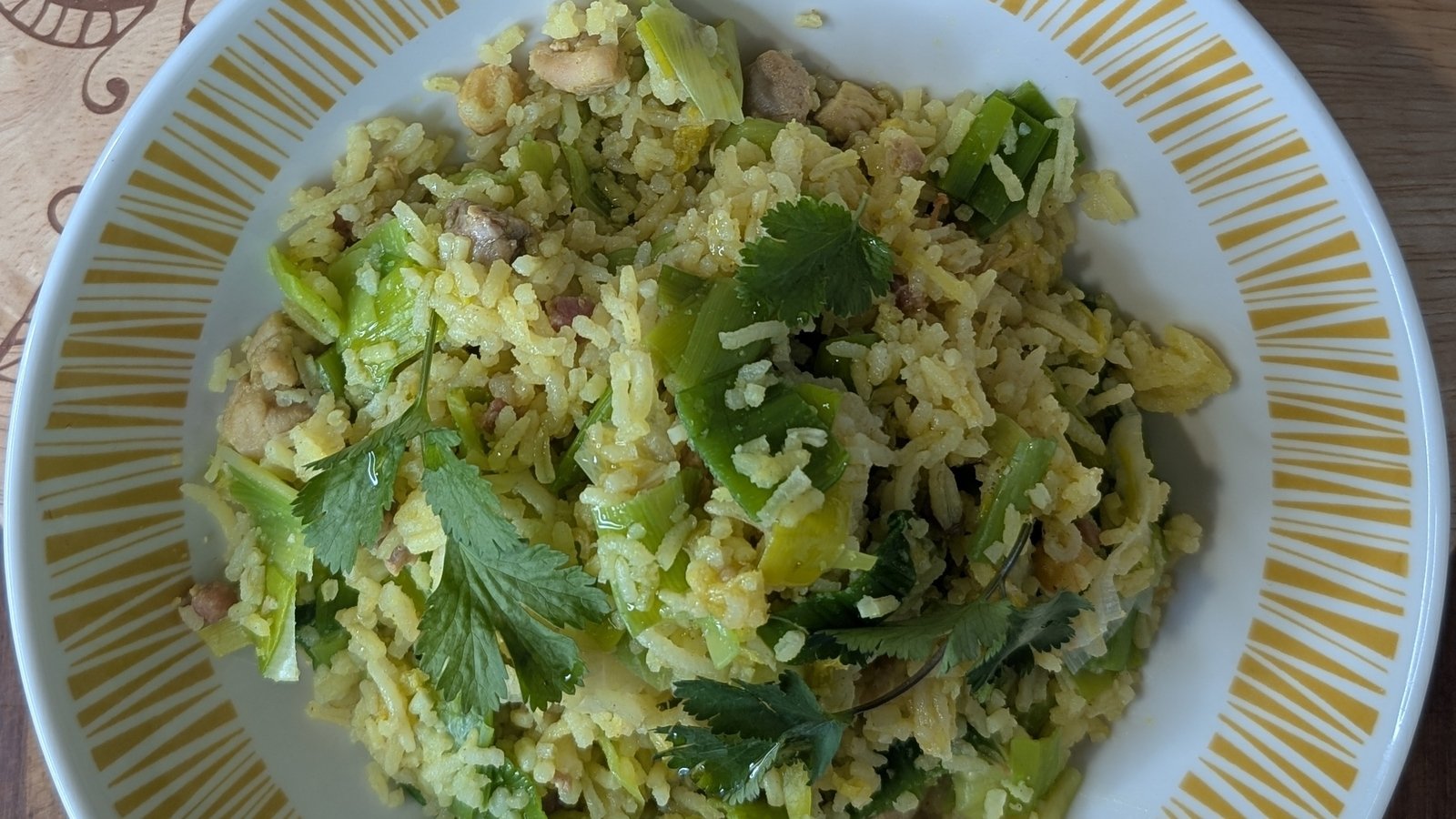 Pilaf de poulet de Paul Flynn: Aujourd'hui