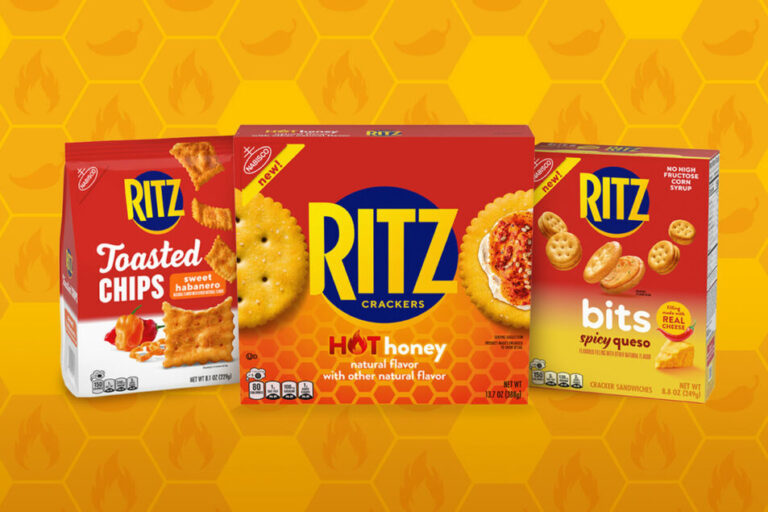 Mondelez lance Ritz Hot Honey Crackers