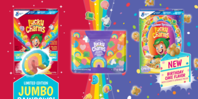 General Mills lance de nouvelles variétés Lucky Charms