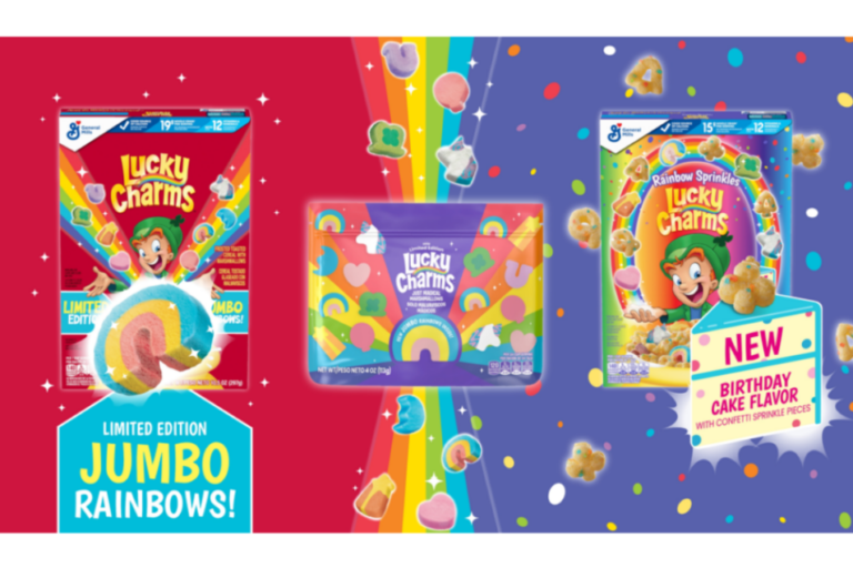 General Mills lance de nouvelles variétés Lucky Charms