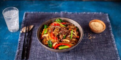 Nouilles japonais coréennes d'Eva Pau