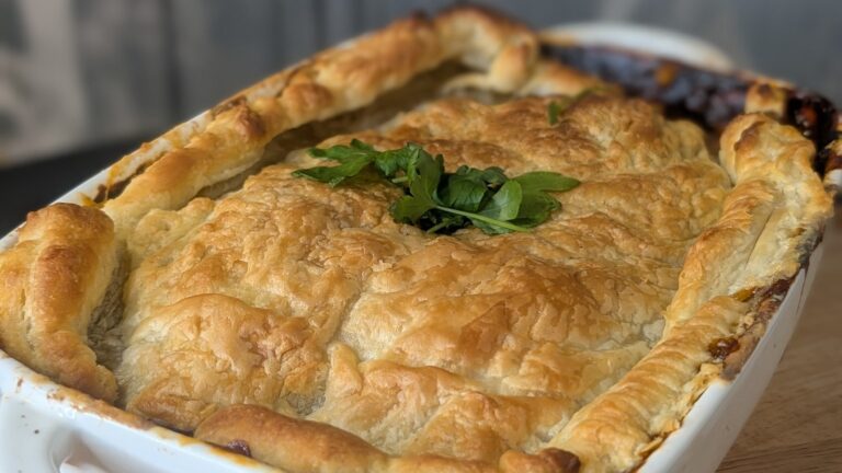 Pie de Beef & Stout de Trisha Lewis: Aujourd'hui