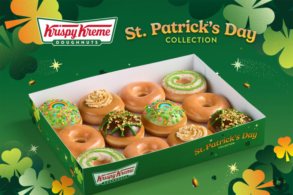Krispy Kreme lance la collection de la Saint-Patrick