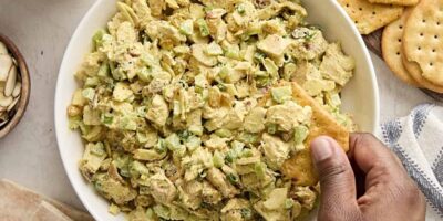 Salade de poulet au curry