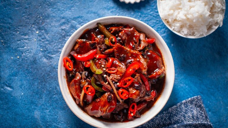 Boeuf de haricots noir d'Eva Pau