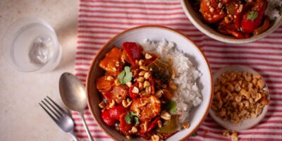 Classiques chinois d'Eva Pau à plats: poulet satay