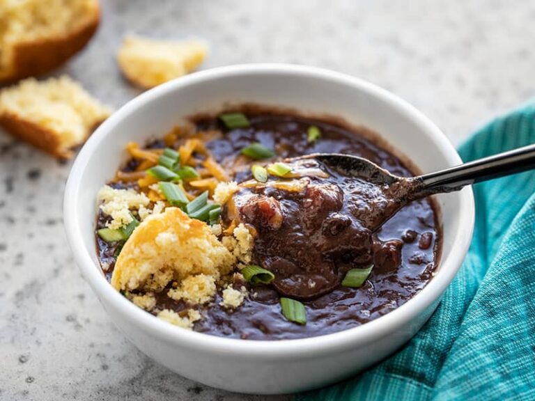 Soupe de haricots noirs fumés