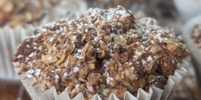 Eunice Power's Rhubarb, Orange et Cardamom Crumble Muffins: Aujourd'hui