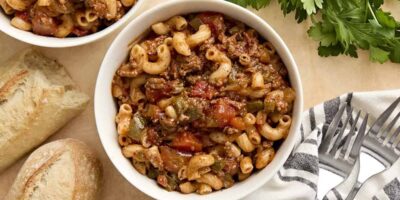 Goulash américain facile