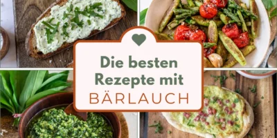 Ours recettes d'ail, mes plats préférés avec de l'ail sauvage