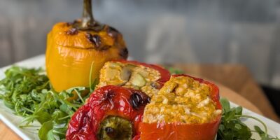 Les poivrons de Max remplis de risotto (Peperoni Con Risotto): Aujourd'hui