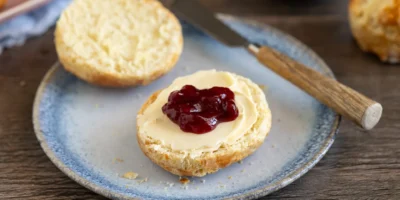 Scones anglaises de la friteuse à air chaud