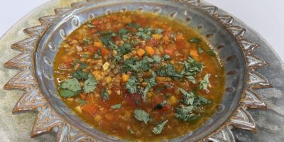 Soupe de lentille épicée marocaine de Rory