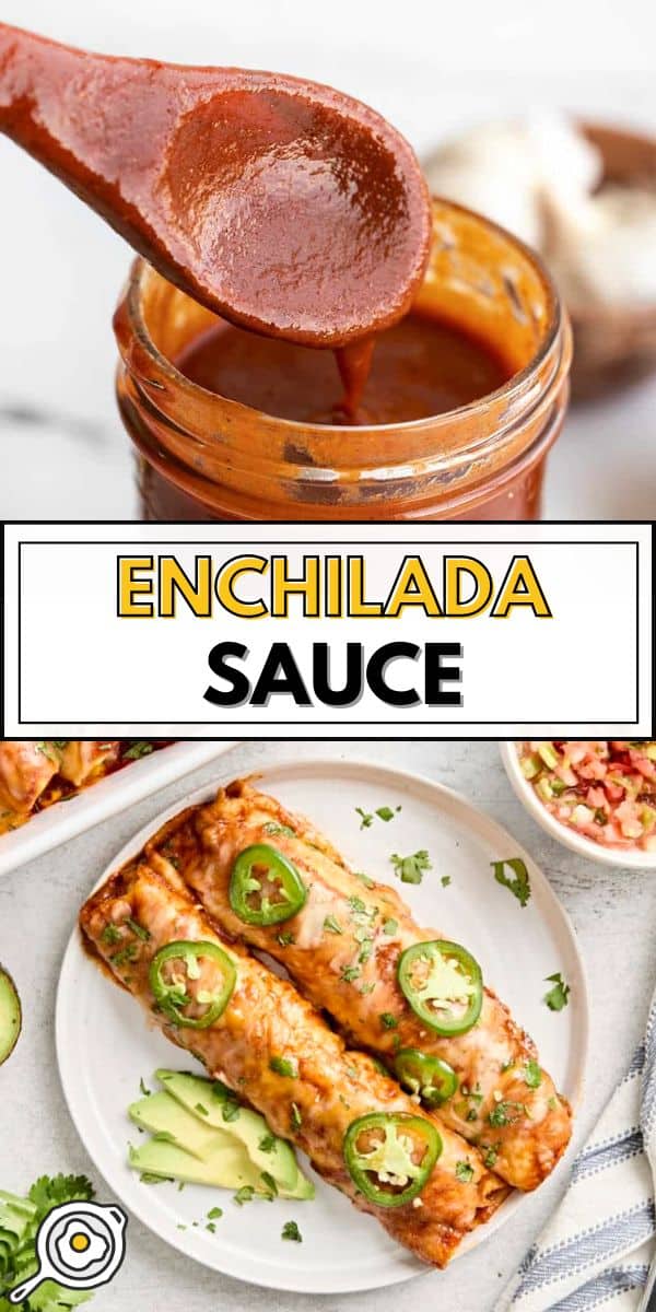 Image d'épingle de sauce enchilada
