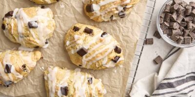 Scones de pépites de levain