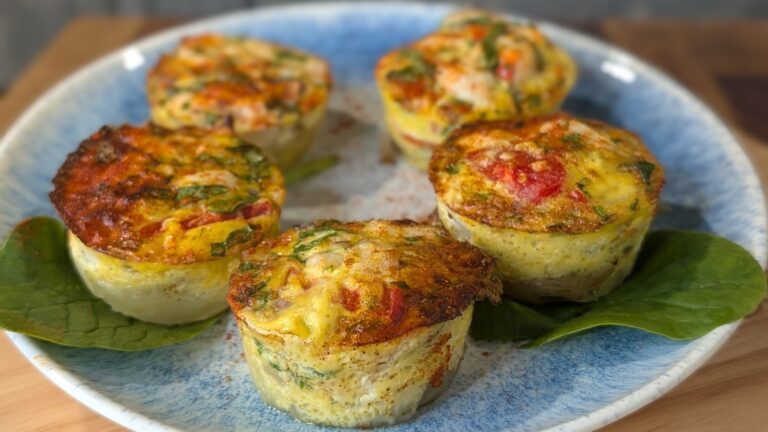Muffins aux œufs de poulet et végétariens de Trisha Lewis avec base de pommes de terre pour bébé: Aujourd'hui
