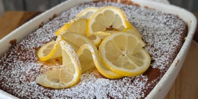 Pudding au citron et au fleur de sureau de Wade Murphy: aujourd'hui