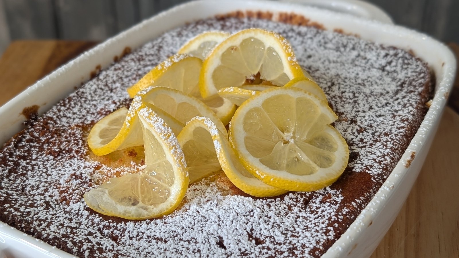 Pudding au citron et au fleur de sureau de Wade Murphy: aujourd'hui