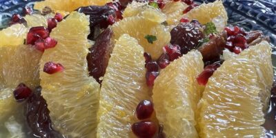 La salade d'oranges, de dates et de menthes de Rory O'Connell: aujourd'hui