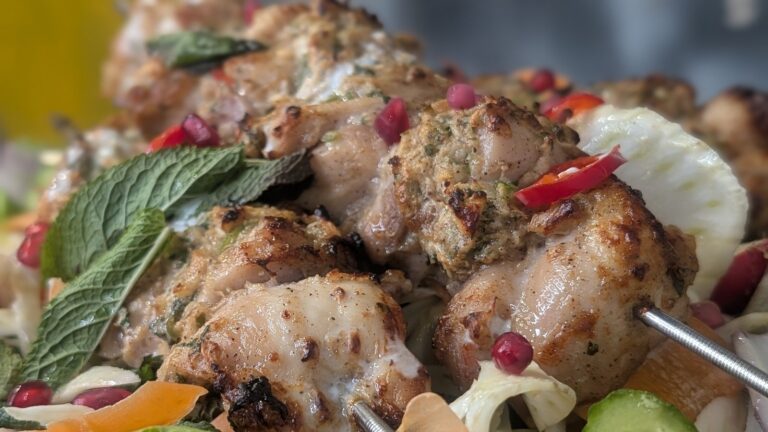 Kebabs de poulet Lucknowi de Arun Kapil: Aujourd'hui