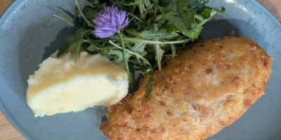 Kiev Kiev de Kevin Dundon avec purée de pommes de terre: aujourd'hui