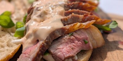 Sandwich au steak de striploin de Kevin Dundon Sandwich: Aujourd'hui